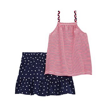 Baby Girl Carter's 2 pc Top & Skort Outfit Set