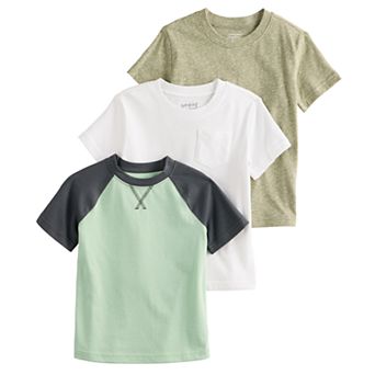 Baby & Toddler Boy Jumping Beans® Essential Tee Variety 3-Pack Set