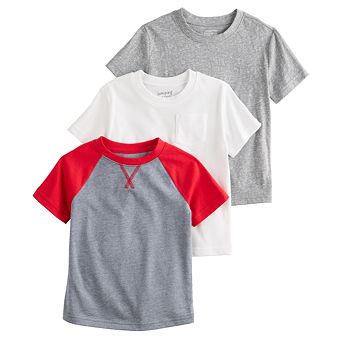 Boys 4-12 Jumping Beans Essential Variety T-Shirt - 3-Pack