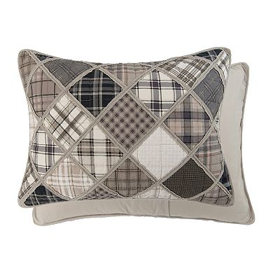 Donna Sharp 3-pc. Driftwood Cotton Quilt Set with Shams
