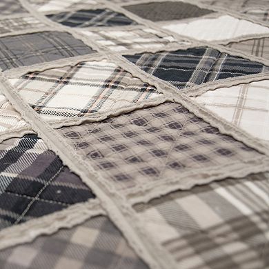 Donna Sharp 3-pc. Driftwood Cotton Quilt Set with Shams