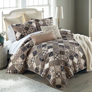 Donna Sharp 3-pc. Driftwood Cotton Quilt Set with Shams