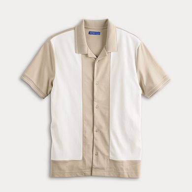 Men's Apt. 9® Cut N Sew Dual Color Shirt