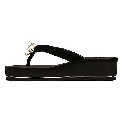 Juicy Couture Crepe Women's Wedge Sandals