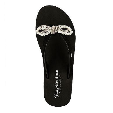 Juicy Couture Crepe Women's Wedge Sandals