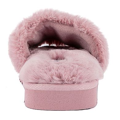 Juicy Couture Halo Women's Open Toe Slippers