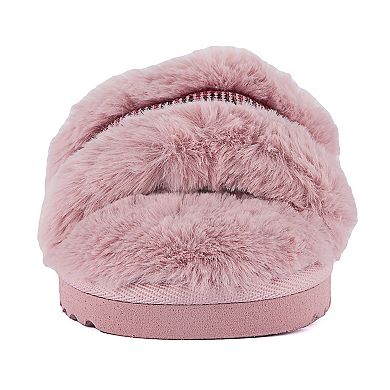 Juicy Couture Halo Women's Open Toe Slippers