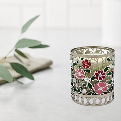 Sonoma Goods For Life Floral Candle Sleeve