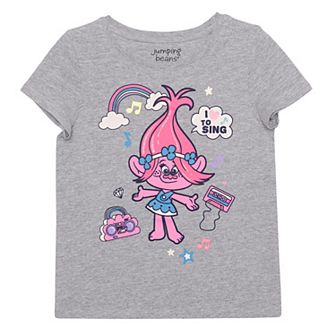 Girls 4-12 Jumping Beans® Trolls "I Love to Sing" Graphic Tee