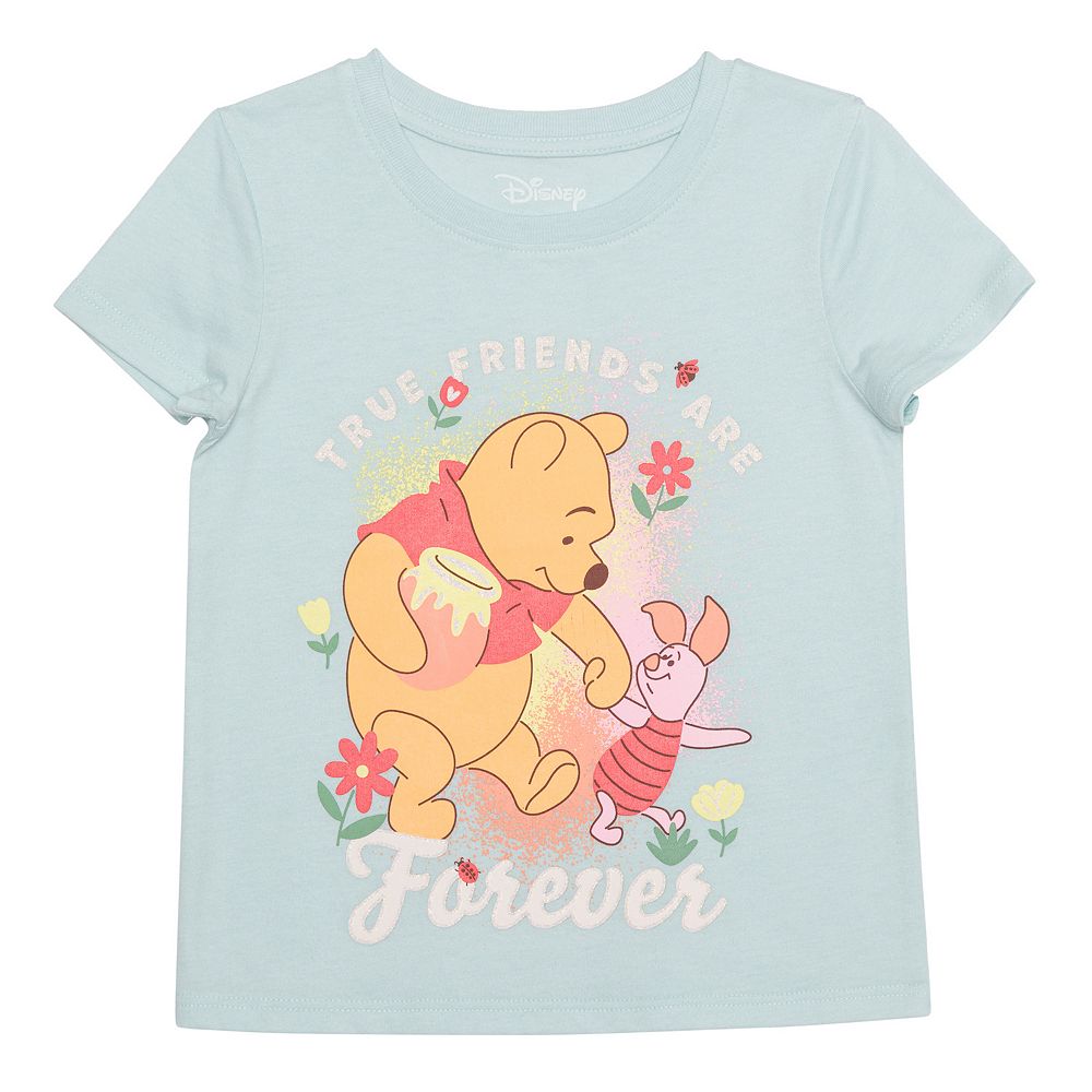 Disney's Winnie the Pooh Baby & Toddler Girl Friends Forever Sparkle Graphic Tee by Jumping Beans®