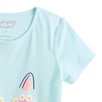 Toddler & Girls 4-12 Jumping Beans® Sensory Adaptive Short Sleeve Tee