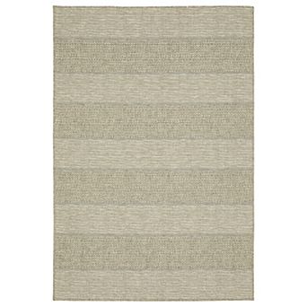 StyleHaven Tangelo Broad Stripe Indoor / Outdoor Area Rug