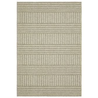 StyleHaven Tangelo Geometric Striped Indoor / Outdoor Area Rug