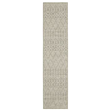 StyleHaven Tangelo Tribal Geometric Indoor / Outdoor Area Rug