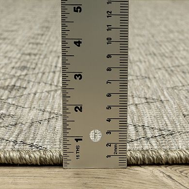 StyleHaven Tangelo Tribal Geometric Indoor / Outdoor Area Rug