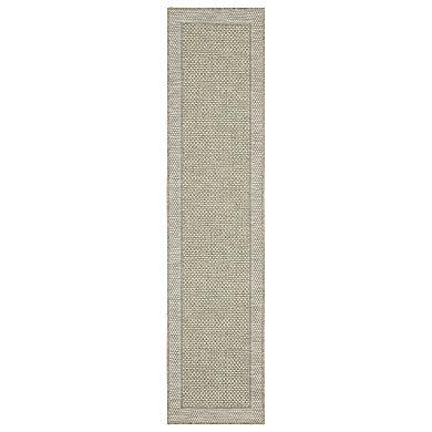 StyleHaven Tangelo Border Indoor / Outdoor Area Rug