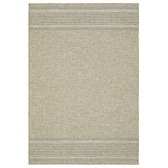 StyleHaven Tangelo Banded Border Indoor / Outdoor Area Rug