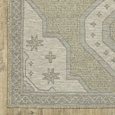 StyleHaven Tangelo Boho Medallions Indoor / Outdoor Area Rug