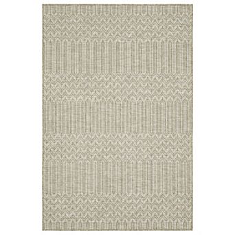 StyleHaven Tangelo Geometric Indoor / Outdoor Area Rug