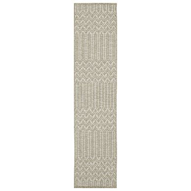 StyleHaven Tangelo Geometric Indoor / Outdoor Area Rug