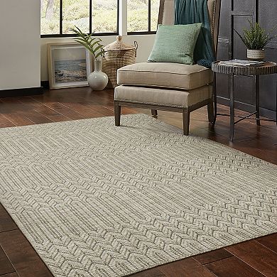 StyleHaven Tangelo Geometric Indoor / Outdoor Area Rug