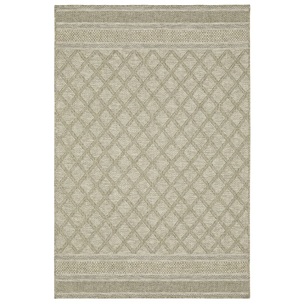 StyleHaven Tangelo Diamond Lattice Indoor / Outdoor Area Rug