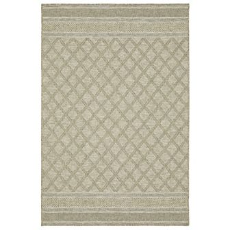 StyleHaven Tangelo Diamond Lattice Indoor / Outdoor Area Rug