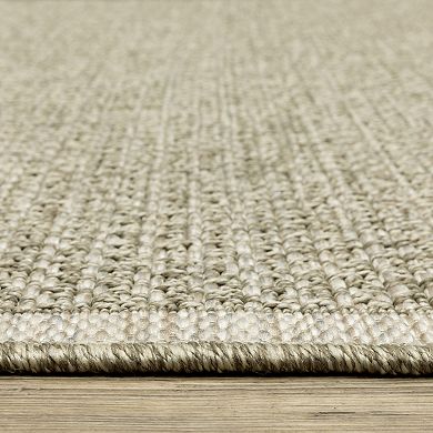 StyleHaven Tangelo Textured Solid Indoor / Outdoor Area Rug