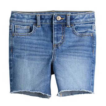 Toddler & Girls 4-12 Jumping Beans® Adaptive Denim Midi Shorts