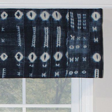 Binary Tailored 100% Cotton with Fully Lined 3" Rod Pocket Valnance for Windows