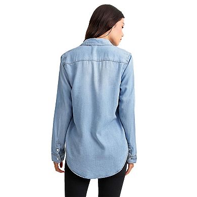 Keep Me Wild Denim Top