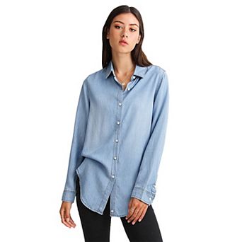 Keep Me Wild Denim Top