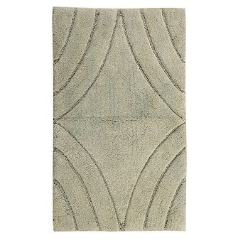 Diamond Design Super Soft Non Skid Back Bath Rug