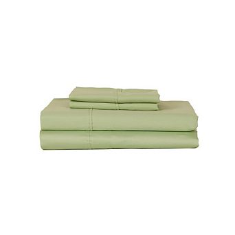 London 410 Thread Count Cotton Sateen Sheet Set Deep Pocket