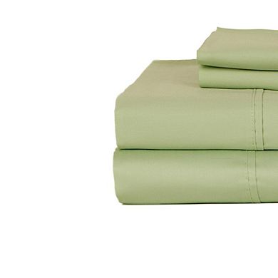 London 410 Thread Count Cotton Sateen Sheet Set Deep Pocket