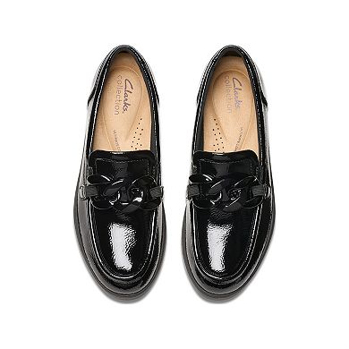 Clarks® Zylah May Women's Leather Slip-On Shoes