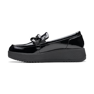 Clarks® Zylah May Women's Leather Slip-On Shoes