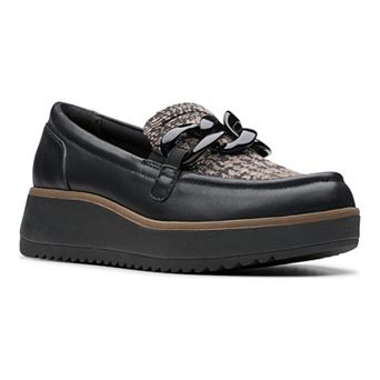 Clarks® Zylah May Women's Leather Slip-On Shoes