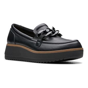 Clarks® Zylah May Women's Leather Slip-On Shoes