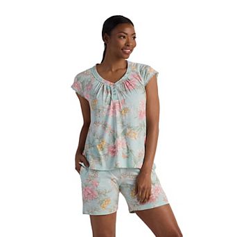 Women's Miss Elaine Essentials Sofiknit Pajama Top & Pajama Bottoms Set