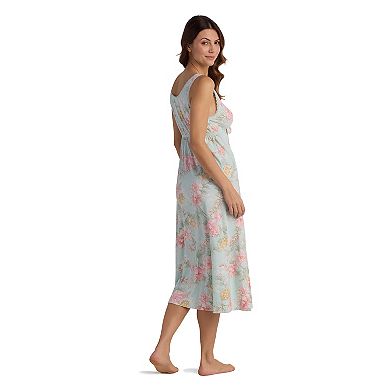 Petite Miss Elaine Essentials Sofiknit Long Nightgown