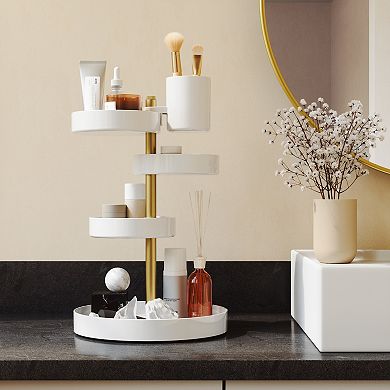 Umbra Pirouette Tiered Cosmetic Organizer