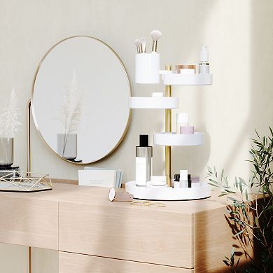 Umbra Pirouette Tiered Cosmetic Organizer
