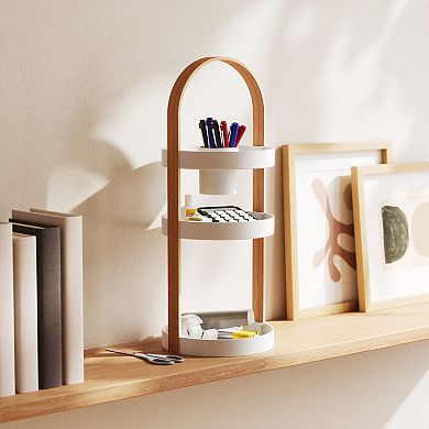 Umbra Bellwood Tiered Cosmetic Organizer with Handle