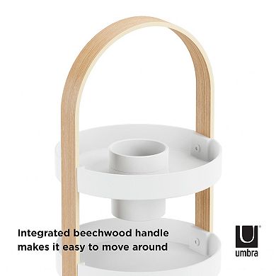 Umbra Bellwood Tiered Cosmetic Organizer with Handle