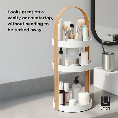 Umbra Bellwood Tiered Cosmetic Organizer with Handle