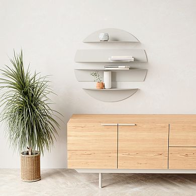 Umbra Solis Round 4-Piece Wall Shelves