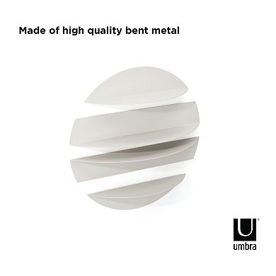 Umbra Solis Round 4-Piece Wall Shelves