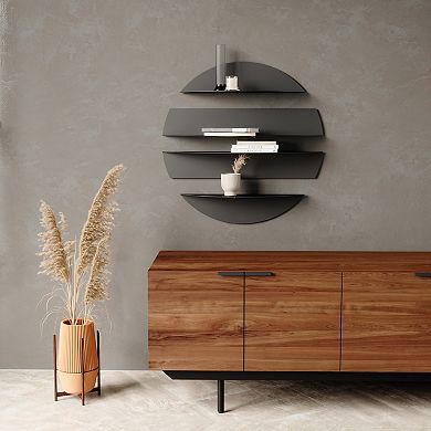 Umbra Solis Round 4-Piece Wall Shelves