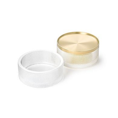 Umbra Tesora Tiered Glass Jewelry Box